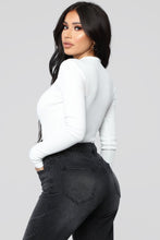 Load image into Gallery viewer, Grind Time Beyond Long Sleeve Bodysuit - White
