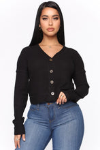 Load image into Gallery viewer, Your Fave Cardigan - Black
