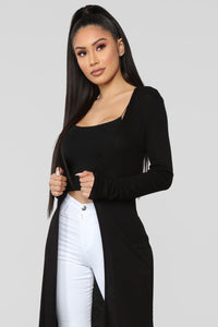 Always Busy Cardigan - Black