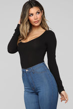 Load image into Gallery viewer, Right On Cue Bodysuit - Black
