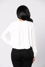 Load image into Gallery viewer, Oh So Foxy Top - White

