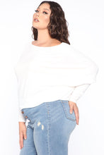 Load image into Gallery viewer, Cuddle Me Tightly Off Shoulder Top - Ivory
