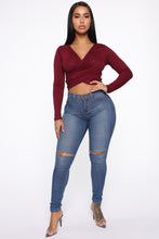 Load image into Gallery viewer, Just A Friend Top - Burgundy
