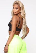 Load image into Gallery viewer, Show It All Off Mesh Crop Top - Black
