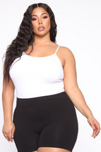 Load image into Gallery viewer, Sophia Ribbed Seamless Tank - White
