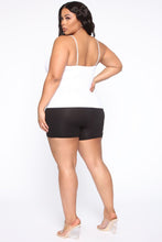 Load image into Gallery viewer, Sophia Ribbed Seamless Tank - White
