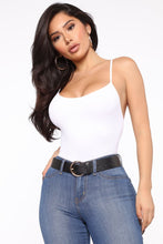 Load image into Gallery viewer, Sophia Ribbed Seamless Tank - White
