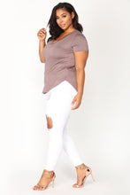 Load image into Gallery viewer, Breakfast On The Go Tee - Mauve

