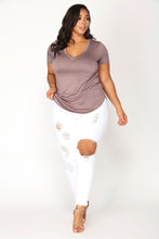 Load image into Gallery viewer, Breakfast On The Go Tee - Mauve
