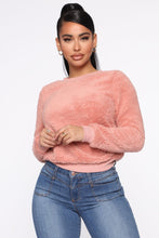 Load image into Gallery viewer, Kat Nip Fur Pullover - Mauve
