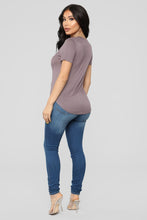 Load image into Gallery viewer, Breakfast On The Go Tee - Mauve
