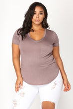 Load image into Gallery viewer, Breakfast On The Go Tee - Mauve
