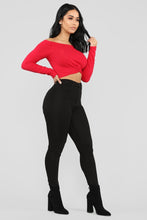 Load image into Gallery viewer, Tag Me In Off Shoulder Top - Wine
