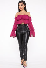 Load image into Gallery viewer, Can't Get Over Me Top - Magenta
