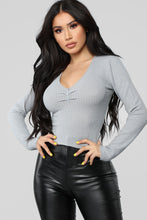 Load image into Gallery viewer, My Little Secret Top - Grey
