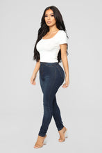 Load image into Gallery viewer, Joyce Crop Tee - White
