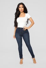 Load image into Gallery viewer, Joyce Crop Tee - White
