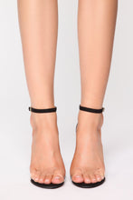 Load image into Gallery viewer, That One Strap Heels - Black
