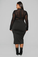 Load image into Gallery viewer, In My Feelings Embroidered Bodysuit - Black
