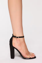 Load image into Gallery viewer, That One Strap Heels - Black
