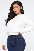 Load image into Gallery viewer, Cozy Fuzzy Pullover - Ivory
