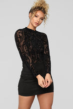 Load image into Gallery viewer, Don't Want Your Love Bodysuit - Black
