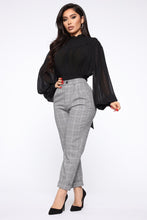 Load image into Gallery viewer, Feeling My Best Smock Blouse - Black
