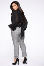 Load image into Gallery viewer, Feeling My Best Smock Blouse - Black
