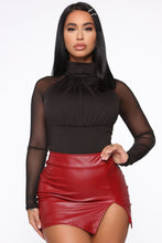 Load image into Gallery viewer, Giving You A Chance Bodysuit - Black
