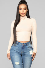 Load image into Gallery viewer, Amerie Turtle Neck Sweater - Beige
