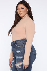 Amerie Turtle Neck Sweater - Beige