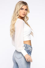 Load image into Gallery viewer, Hooked On Your Love Top - Off White
