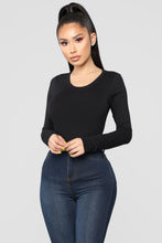 Load image into Gallery viewer, Julia Long Sleeve Top - Black
