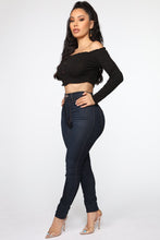 Load image into Gallery viewer, Jackey Off Shoulder Top - Black
