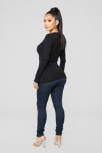Load image into Gallery viewer, Julia Long Sleeve Top - Black
