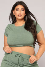 Load image into Gallery viewer, Casual Lover Top - Dark Green

