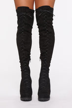 Load image into Gallery viewer, Ready Set Go Heeled Boots - Black
