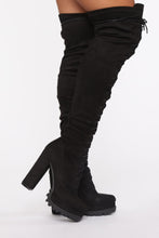 Load image into Gallery viewer, Ready Set Go Heeled Boots - Black
