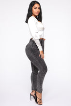 Load image into Gallery viewer, Leave You Wanting More Crop Top - White
