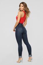 Load image into Gallery viewer, Davina Basic Tank Bodysuit - Red
