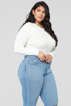Load image into Gallery viewer, Running To You Long Sleeve Bodysuit - Ivory
