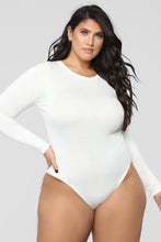 Load image into Gallery viewer, Running To You Long Sleeve Bodysuit - Ivory
