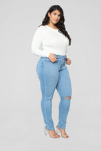 Load image into Gallery viewer, Running To You Long Sleeve Bodysuit - Ivory
