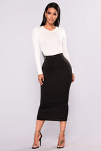 Load image into Gallery viewer, Running To You Long Sleeve Bodysuit - Ivory
