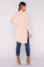 Load image into Gallery viewer, Nita Ribbed Cardigan - Desert
