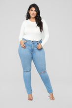 Load image into Gallery viewer, Running To You Long Sleeve Bodysuit - Ivory
