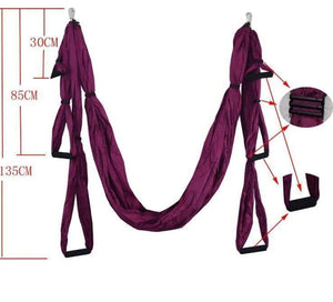 Aerial Yoga Hammock 6 Handles Strap