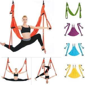 Aerial Yoga Hammock 6 Handles Strap