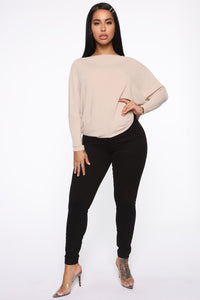 Always About It Top - Taupe