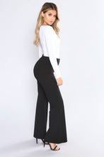 Load image into Gallery viewer, Louise V Neck Bodysuit - White
